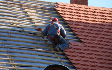 roof tiles North Elmham, Norfolk